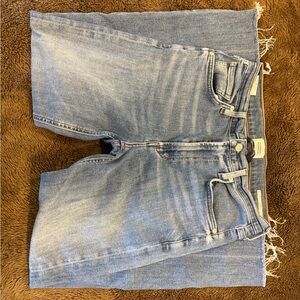 Citizens Of Humanity Light Blue Cropped Jeans